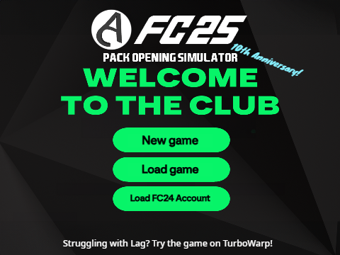 FIFA FC25 Pack Opening Simulator! cover